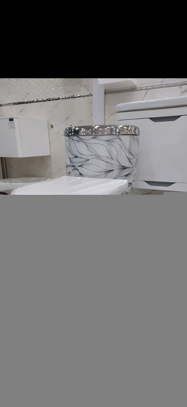 توالت فرنگی سفید نقره ای۱۱۴