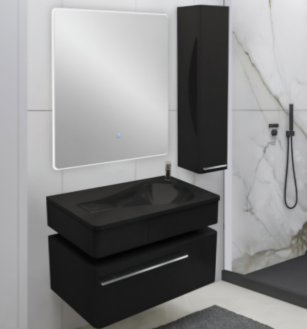روشویی کابینتی لوکس کابین کد622Aمشکی