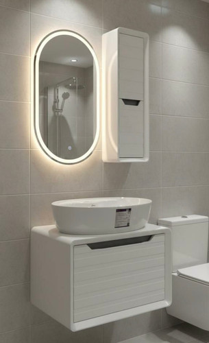 روشویی کابینتی کد۱۱۱ فول ست اینه تاچ بک لایت ابعاد۶۰در۴۰
