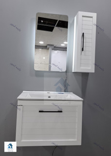 روشویی کابینتی مدلR فول ست اینه تاچ بک لایت کاسه توکار
