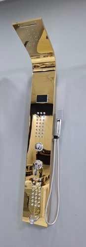 پنل دوش طلایی مانیتور دار 5حالته