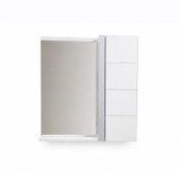 روشویی کابینتی صفحه طوسی رویه بیضی53در35 فول ست