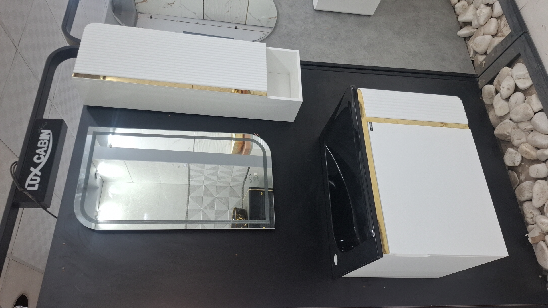 کابینت روشویی لوکس کابین کد611B ‌‌‌‌‌جهت اطلاع از درصد تخفیفات تماس بگیرید